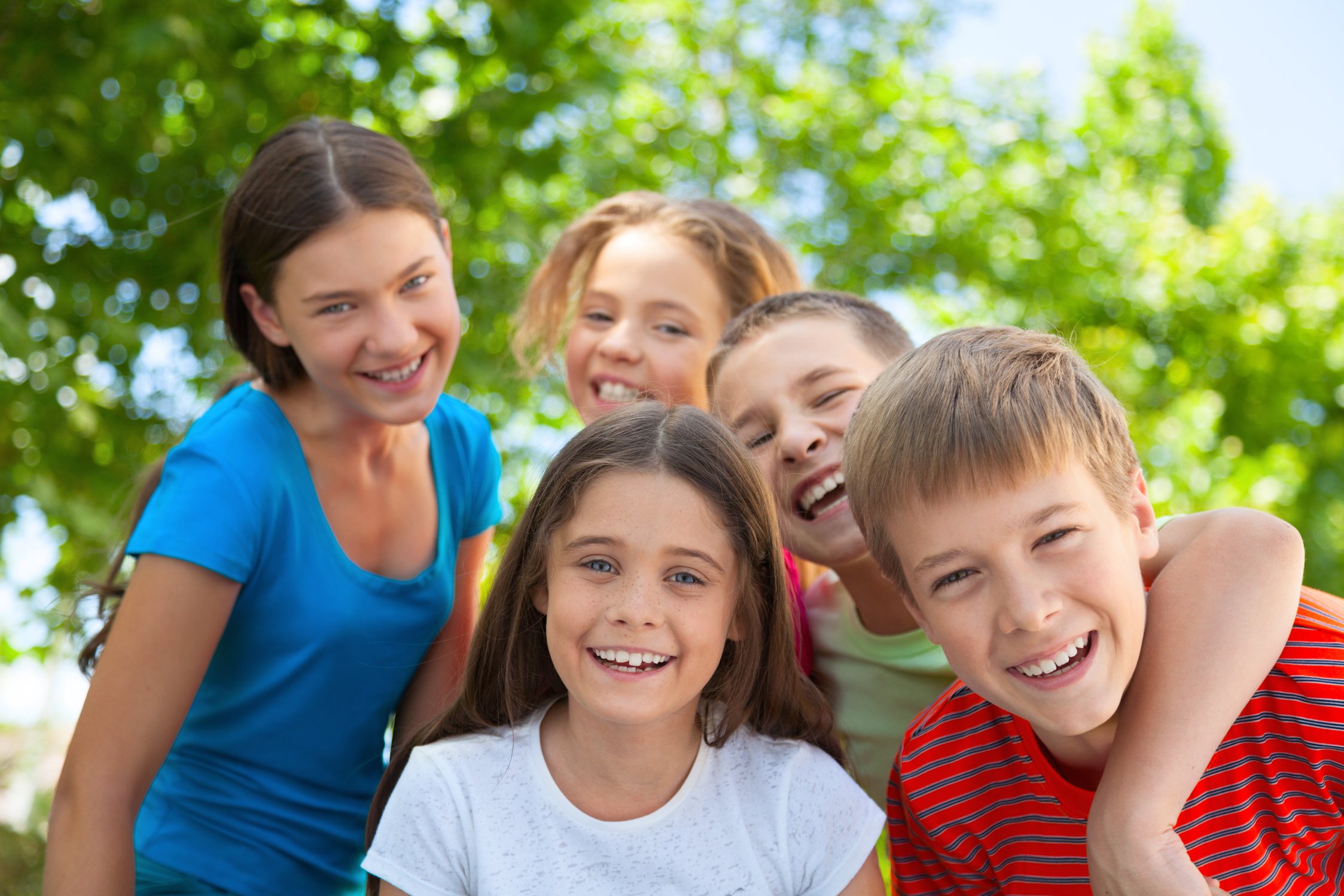 Group of adolescence