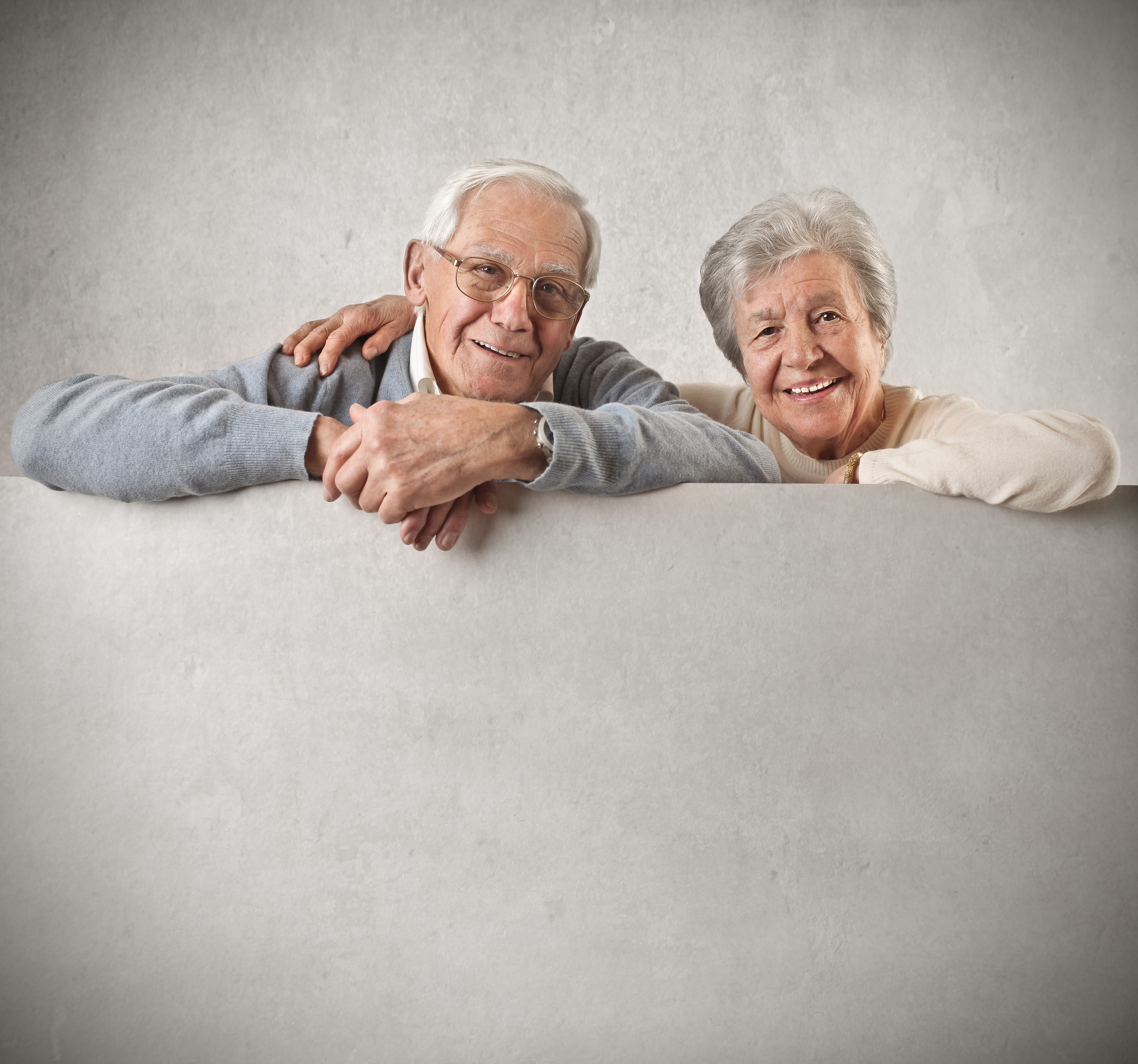 Elderly couple